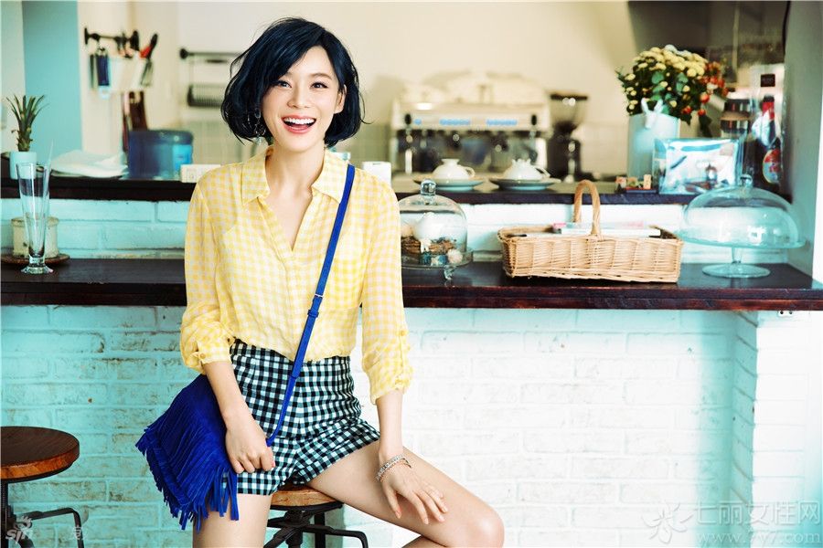 袁姗姗活力甜美写真 清新自然极致优雅