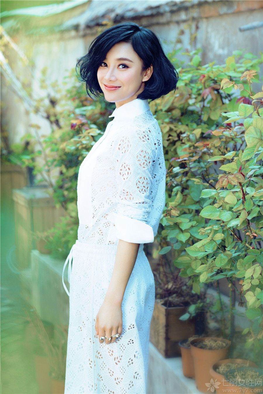 袁姗姗活力甜美写真 清新自然极致优雅