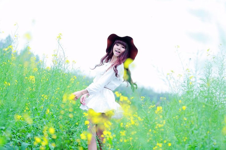 清纯可爱美女甜美少女迷人笑颜清纯写真