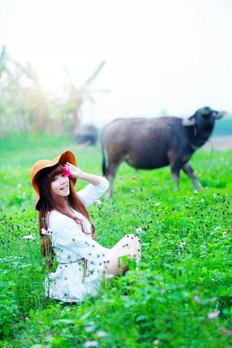 清纯可爱美女甜美少女迷人笑颜清纯写真