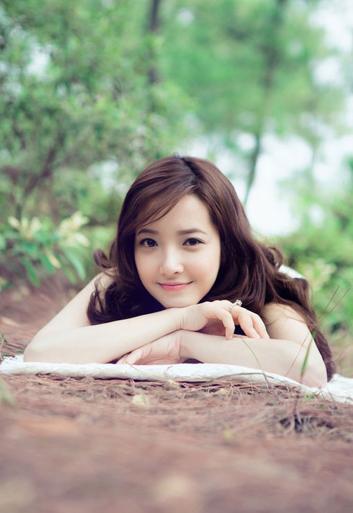 可爱美女清纯美女学生装