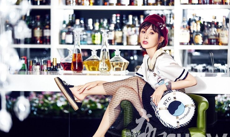 王子文曝最新写真