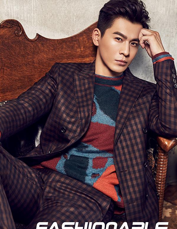 乔振宇完美侧颜俊朗有型