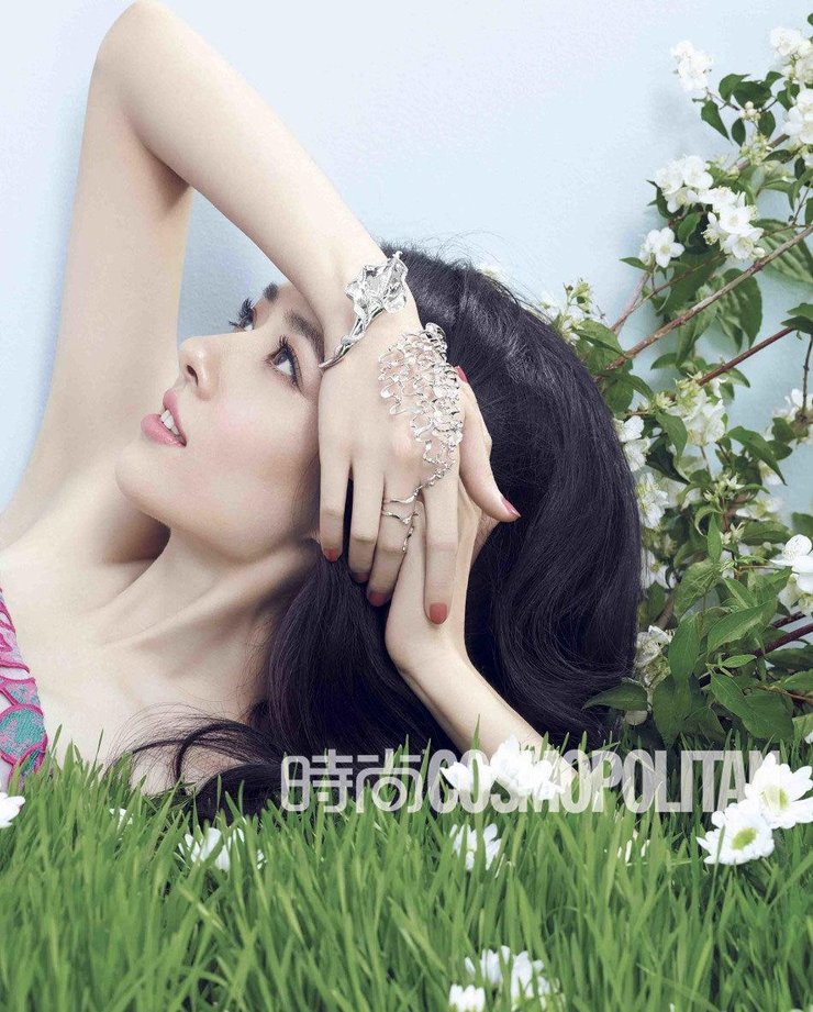 郭碧婷昔日时尚写真大片 美人如画