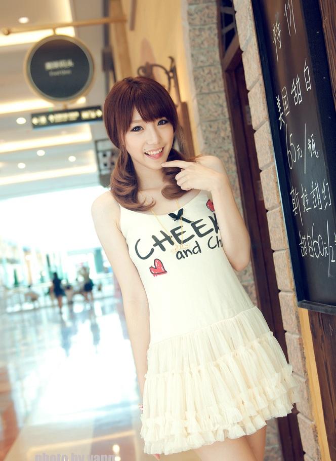 超纯可爱甜美小女生