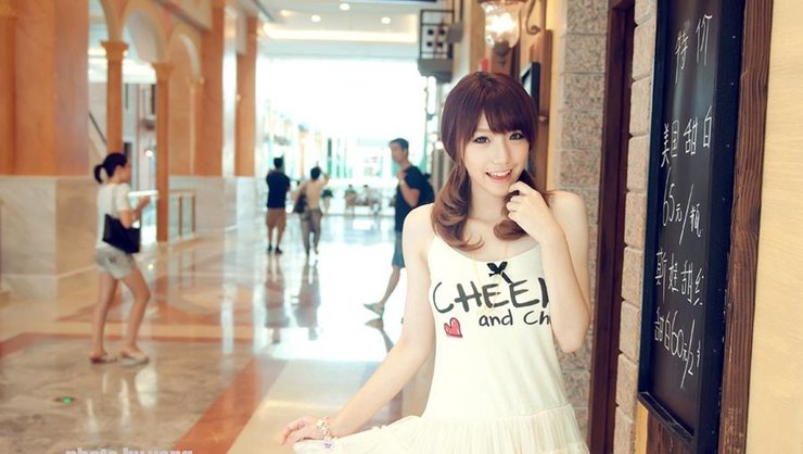 超纯可爱甜美小女生