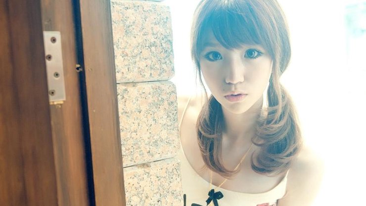 超纯可爱甜美小女生