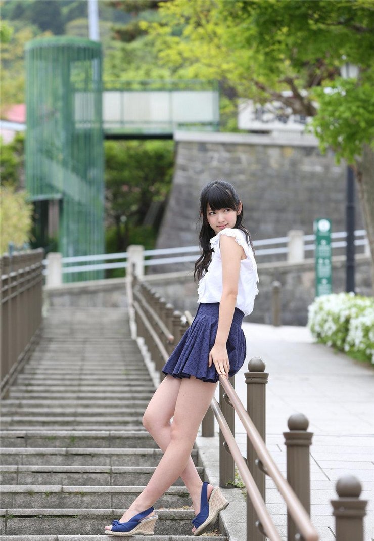 日本清纯女子偶像铃木爱理写真 清新一夏