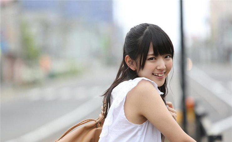 日本清纯女子偶像铃木爱理写真 清新一夏