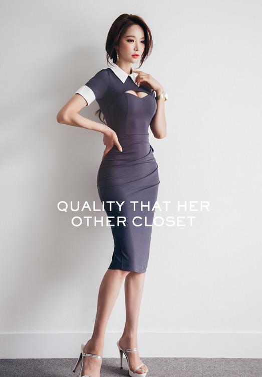 韩国美模居家写真秀长腿好身材 人美任性