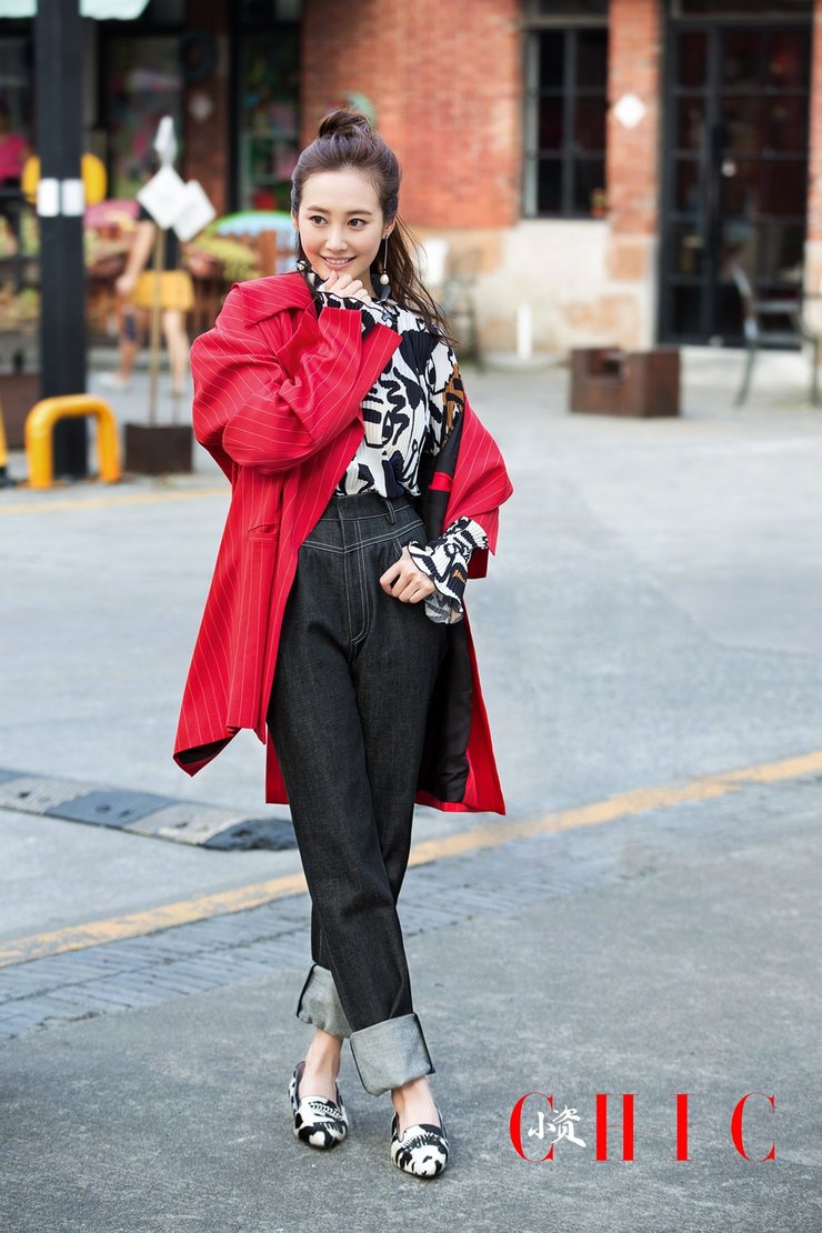 李纯曝时尚杂志写真大片