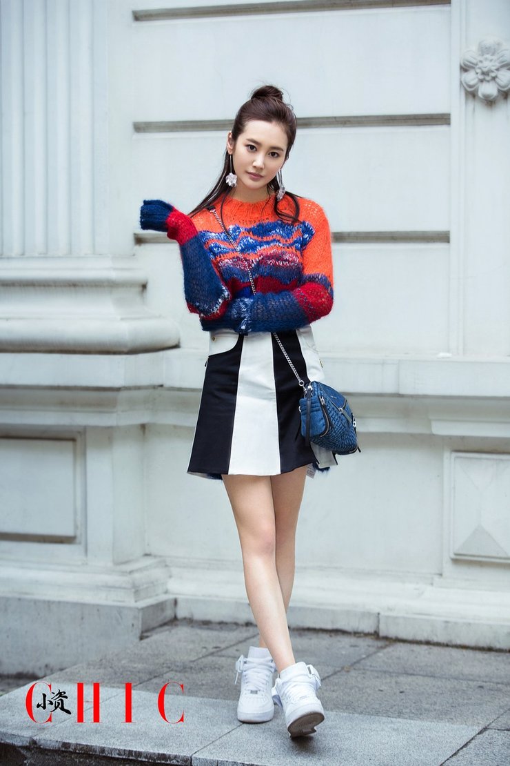 李纯曝时尚杂志写真大片