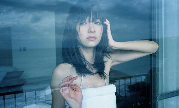 日本清新美少女逢泽莉娜空气感写真 美颜盛世