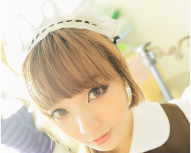 日系卡哇伊妹子可爱摄影图片 日系妹子制服写真套图