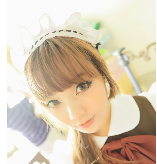 日系卡哇伊妹子可爱摄影图片 日系妹子制服写真套图