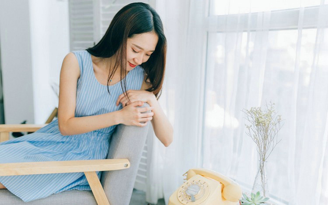 蓝裙美少女青春阳光非主流私拍套图