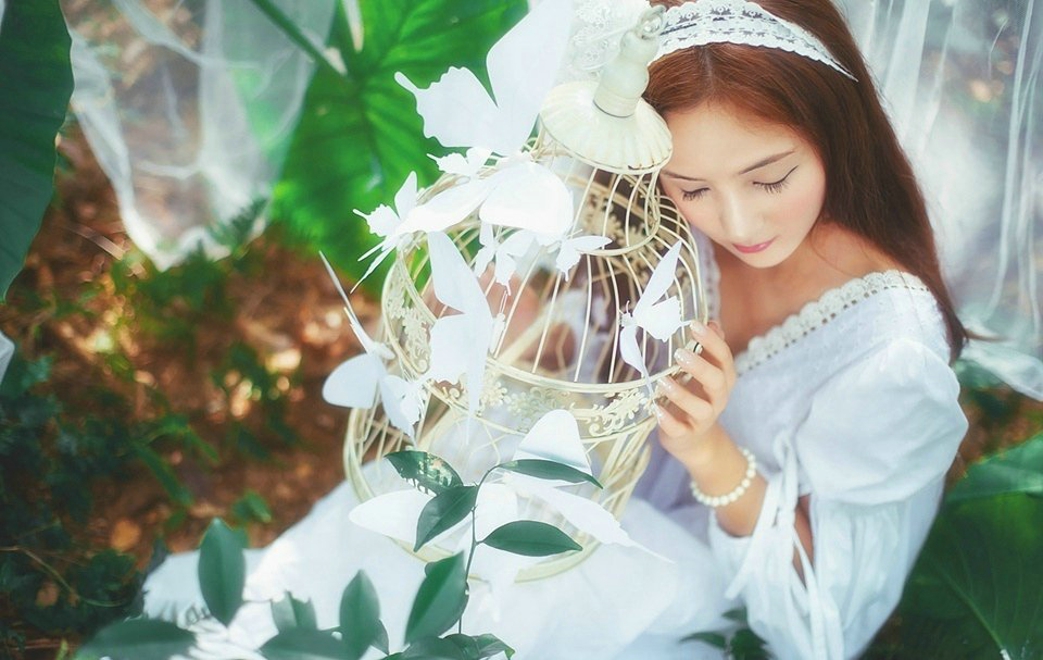 亚洲美女徐冬冬唯美恬静写真照片