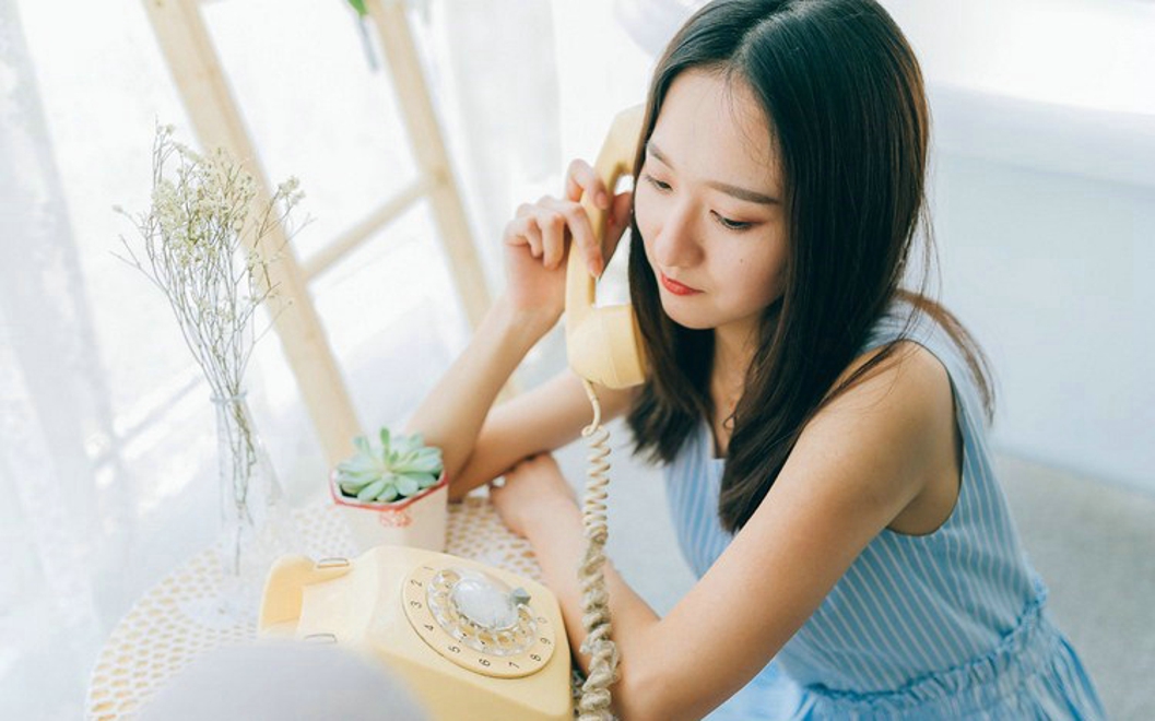 蓝裙美少女青春阳光非主流私拍套图