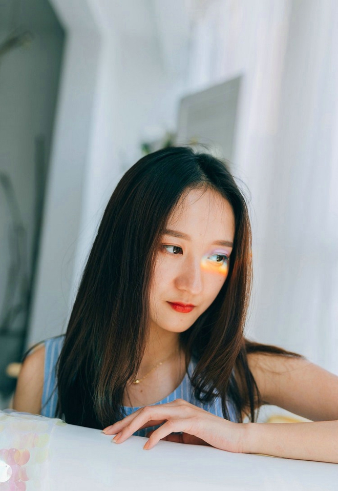 蓝裙美少女青春阳光非主流私拍套图