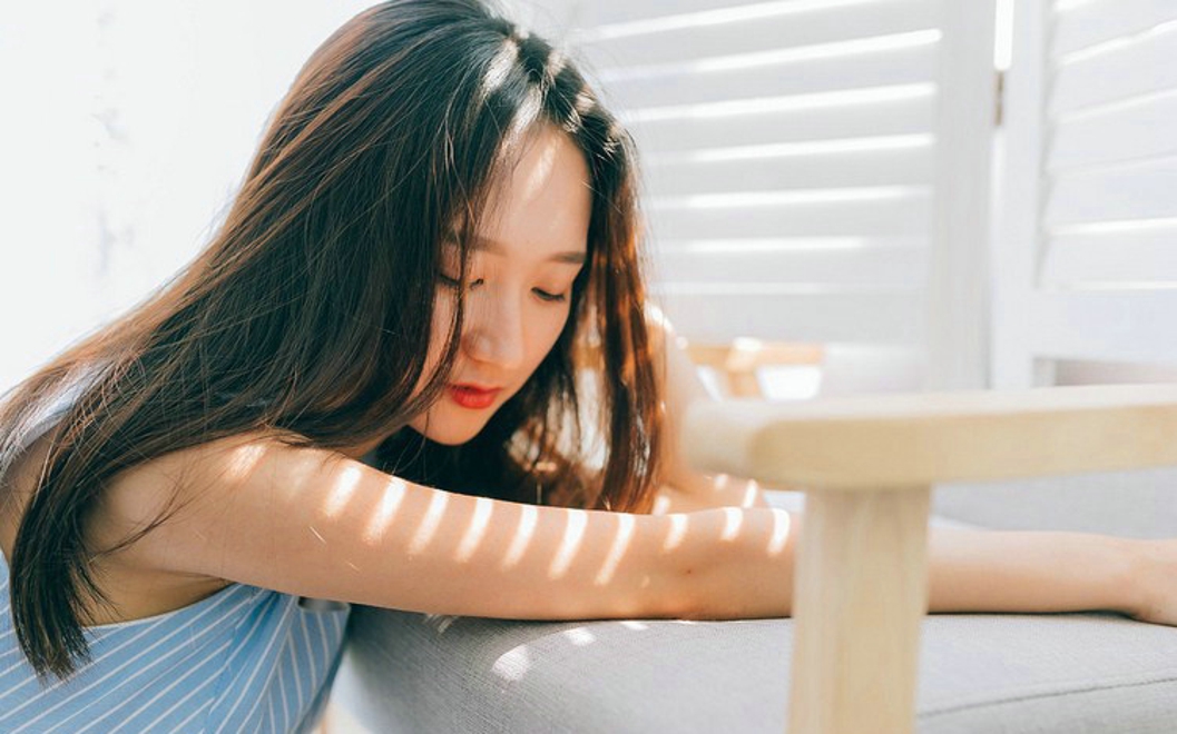 蓝裙美少女青春阳光非主流私拍套图