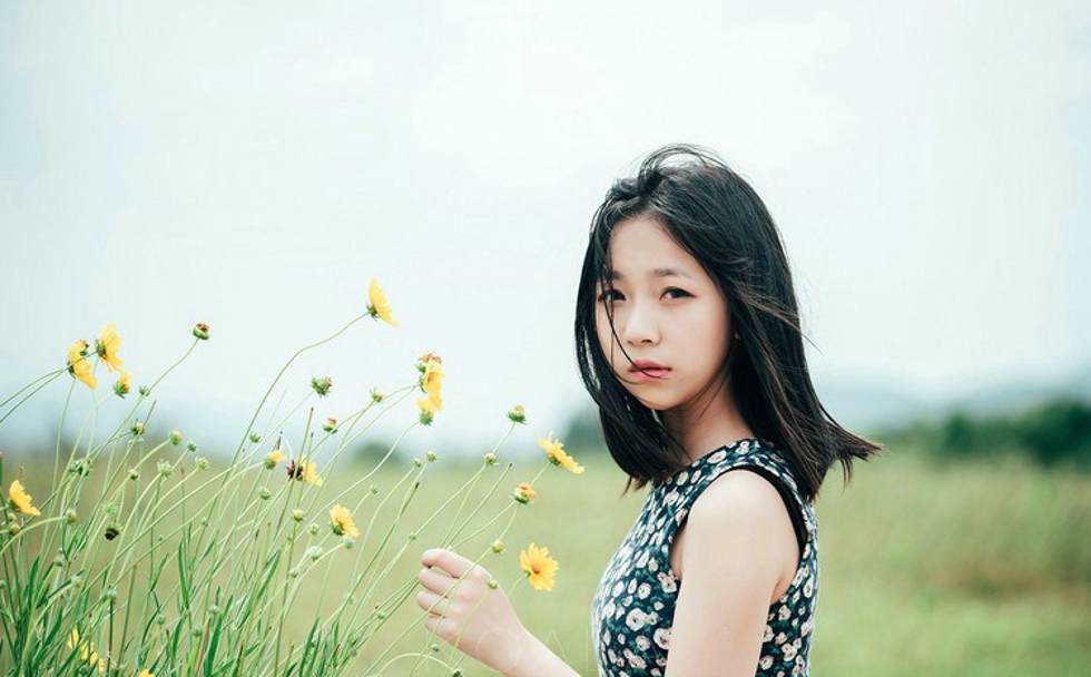 清纯森林系女孩