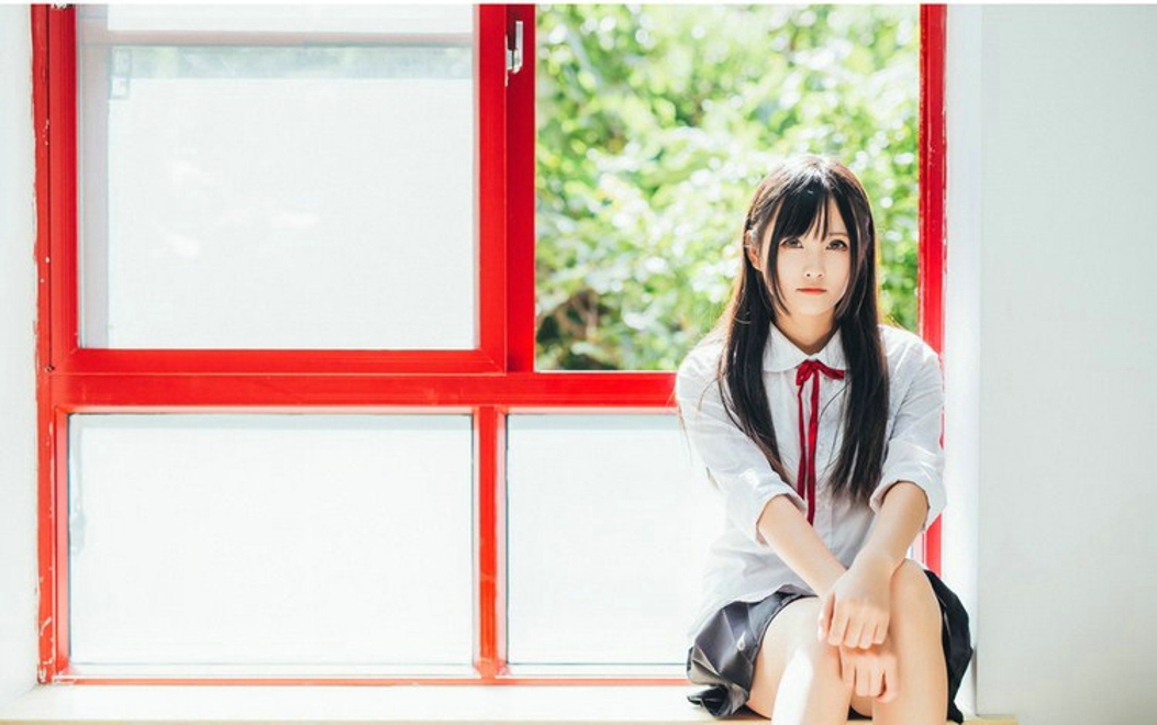 秀气迷人校园学生美眉