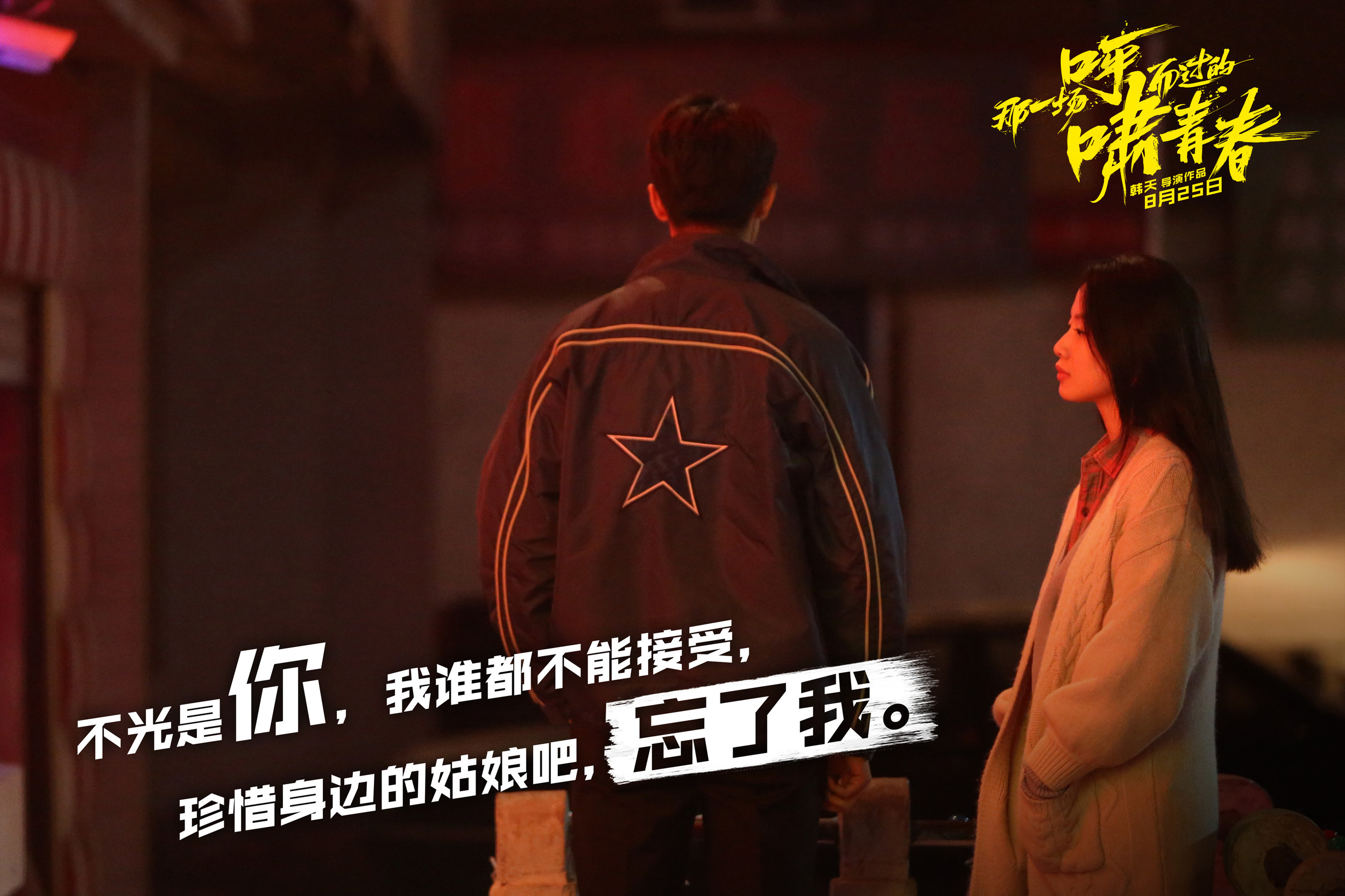 那一场呼啸而过的青春人物剧照海报高清