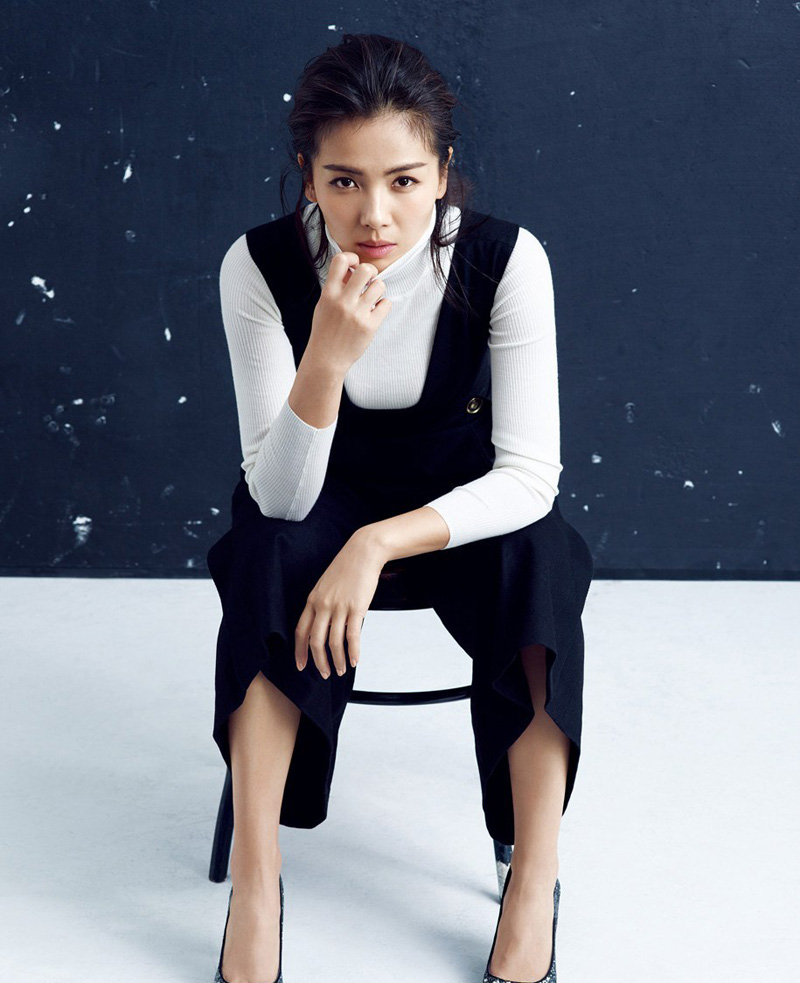 女星刘涛时尚总攻封面写真