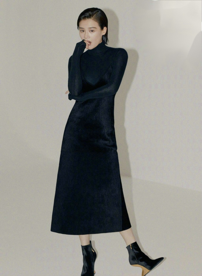 马思纯时尚杂志周刊封面大片写真