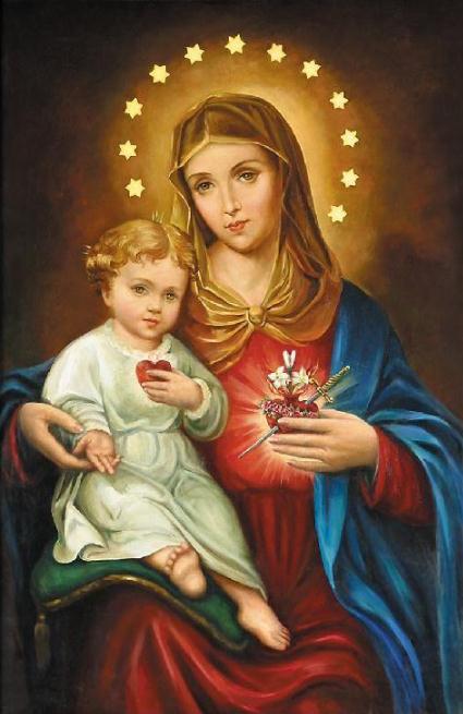 他们给圣母带上了头饰，美翻了!