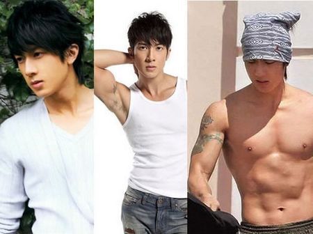 吴尊帅气写真图片