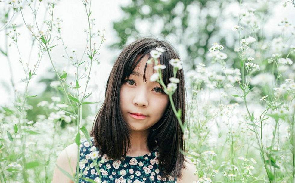 清纯森林系女孩