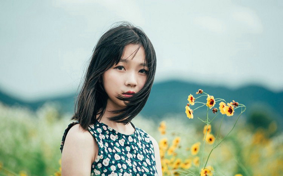 清纯森林系女孩