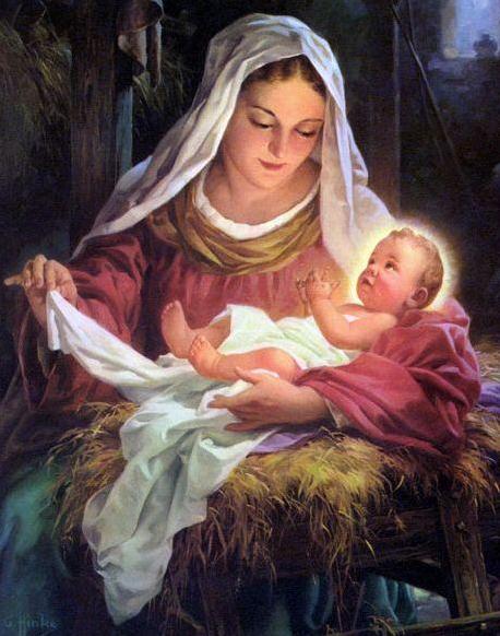 他们给圣母带上了头饰，美翻了!