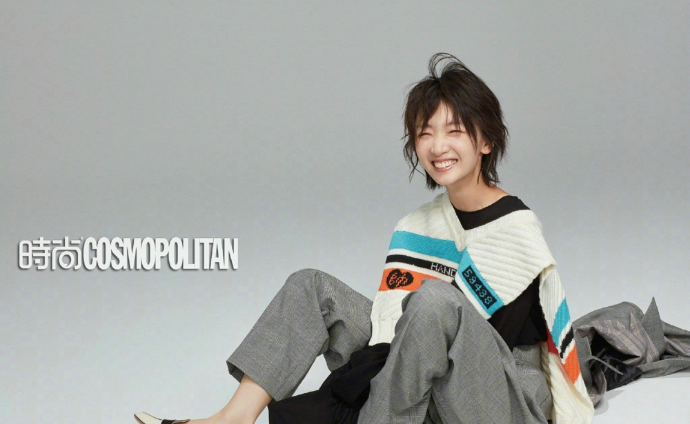 周冬雨时尚COSMO九月刊封面大片写真