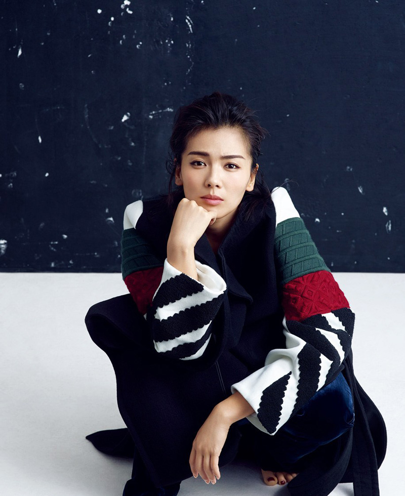 女星刘涛时尚总攻封面写真