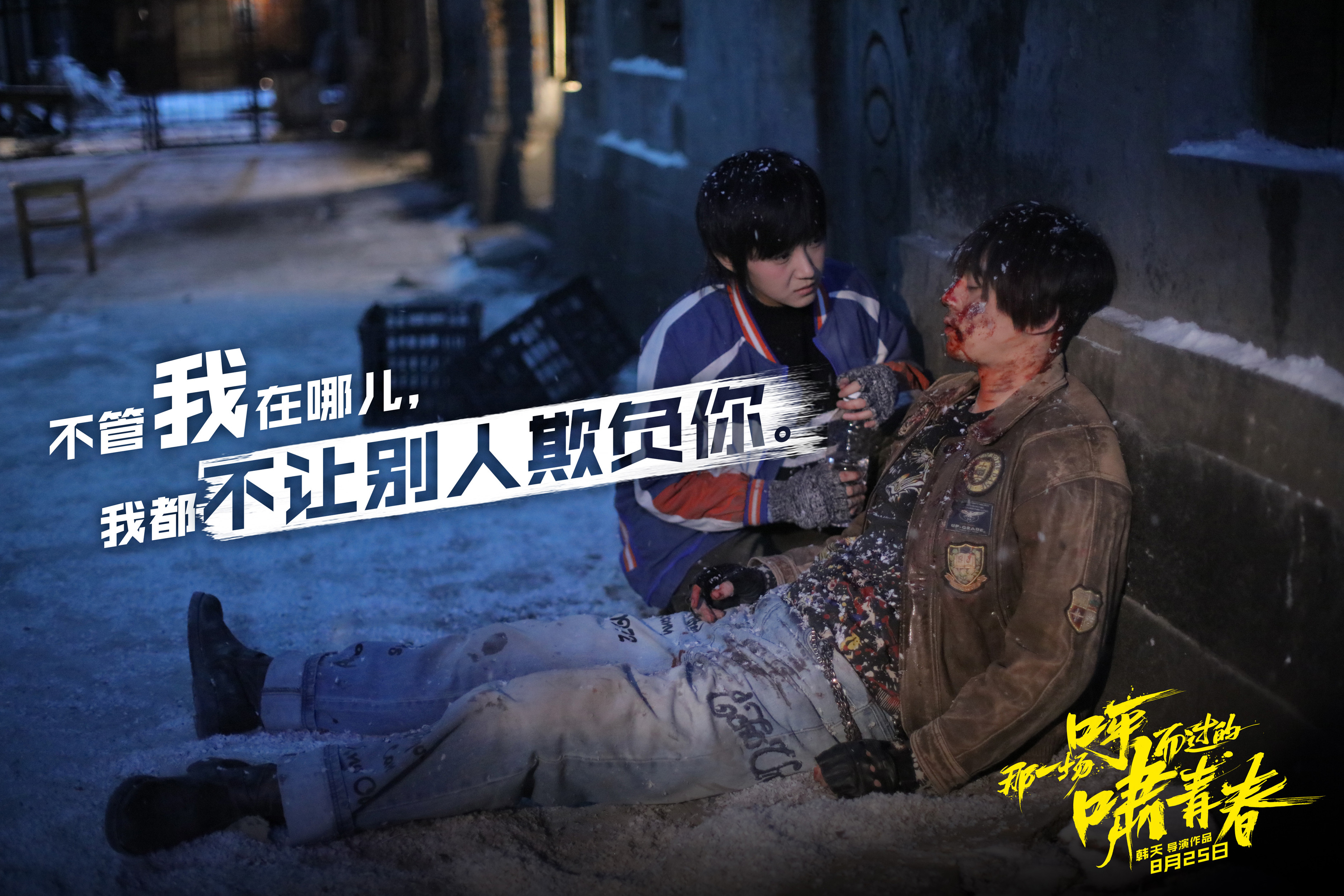 那一场呼啸而过的青春人物剧照海报高清