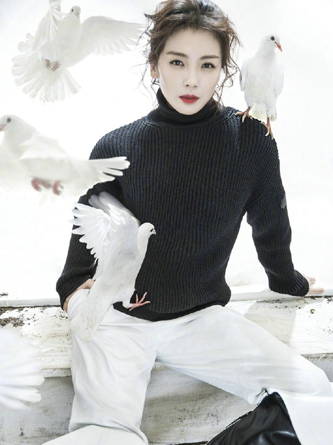 女星刘涛时尚总攻封面写真