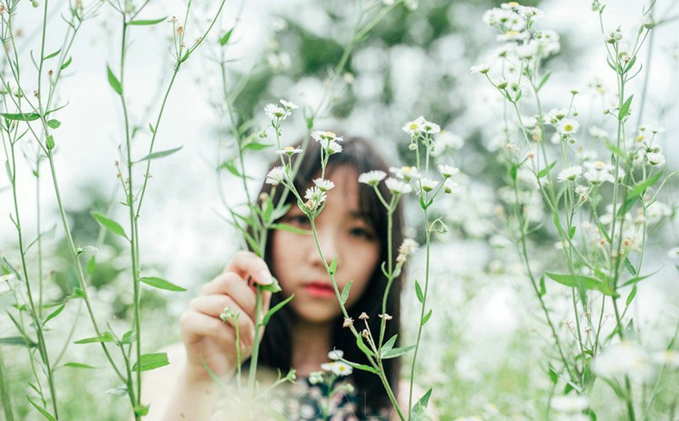 清纯森林系女孩