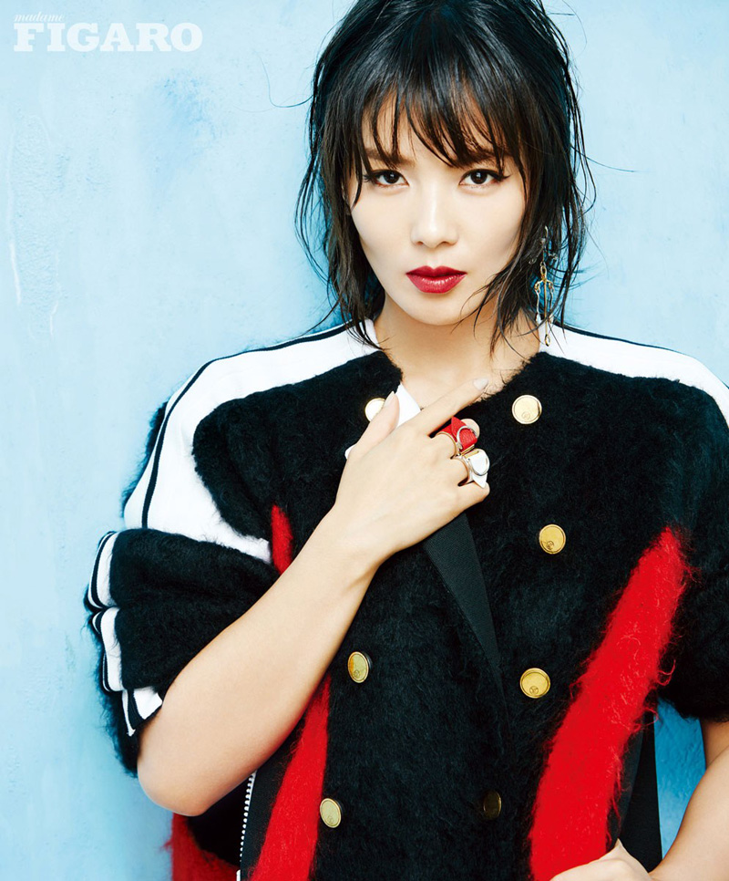 女星刘涛时尚总攻封面写真