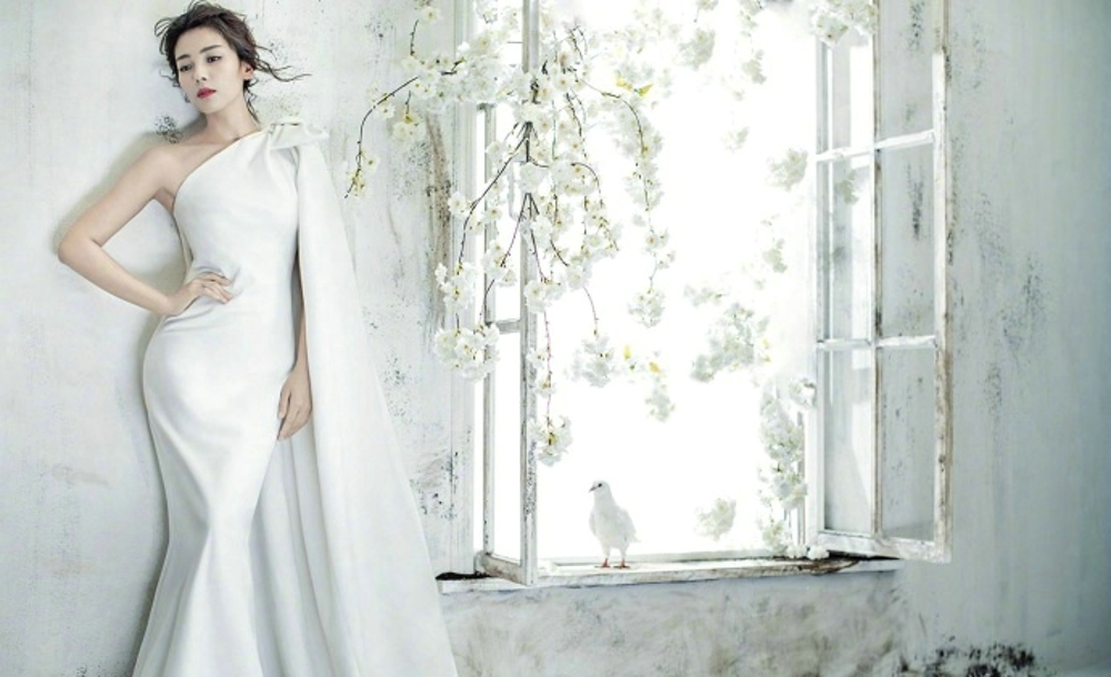 女星刘涛时尚总攻封面写真