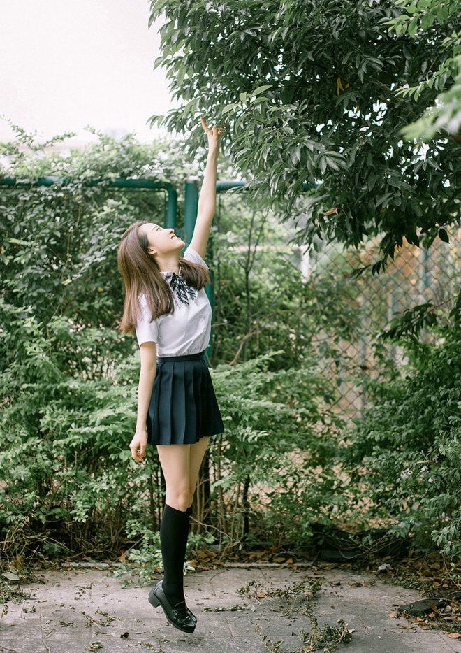 校园美女清新甜美唯美写真