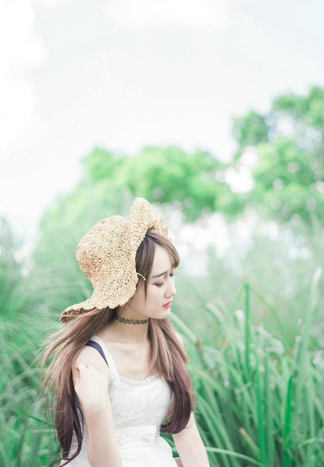 氧气美女午后阳光俏皮可爱靓丽写真