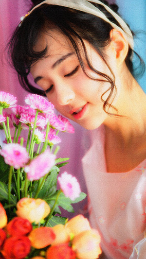 背带裤柠檬少女丸子头俏皮可爱吸睛