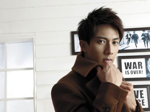 吴尊帅气写真图片