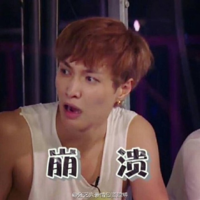 张艺兴搞笑表情包合集