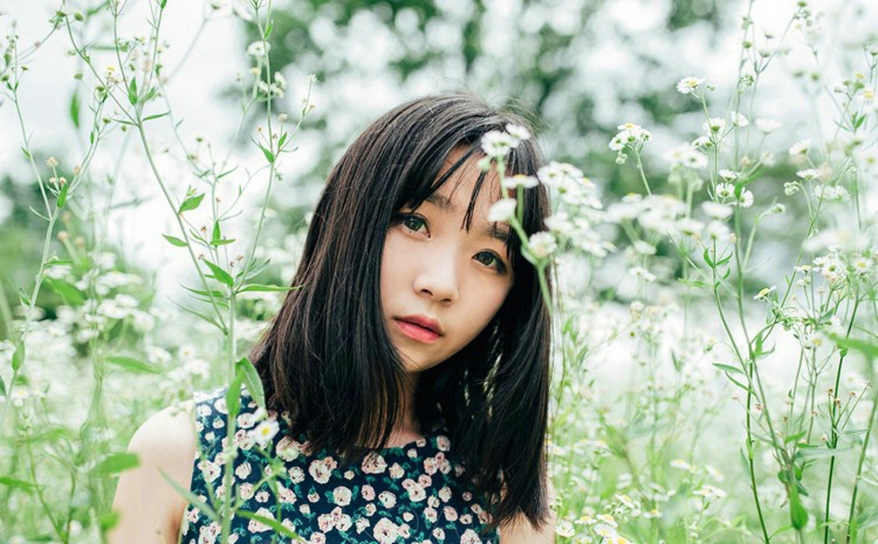 清纯森林系女孩