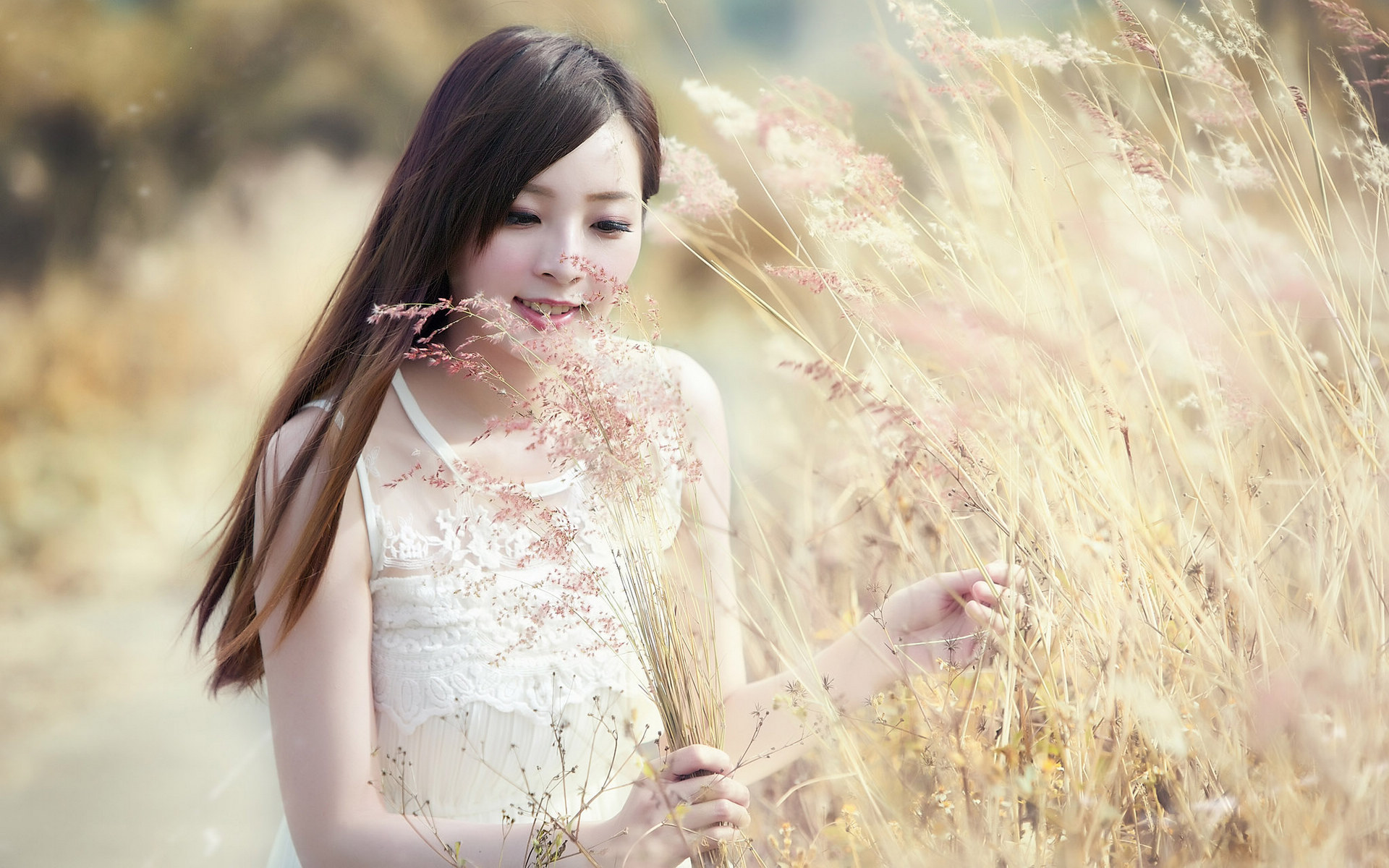 90后气质美女时尚靓丽高清壁纸