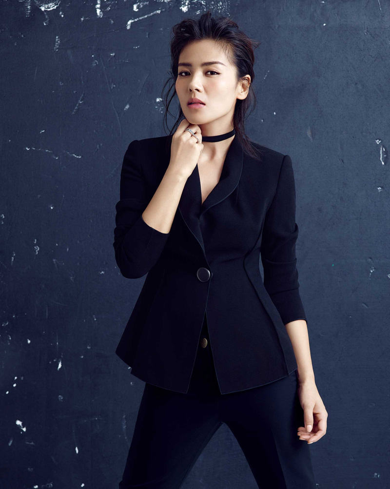 女星刘涛时尚总攻封面写真