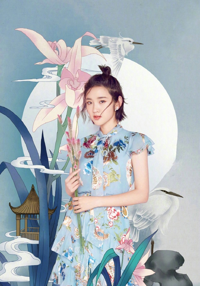 我们来了第二季唐艺昕搞怪路透照